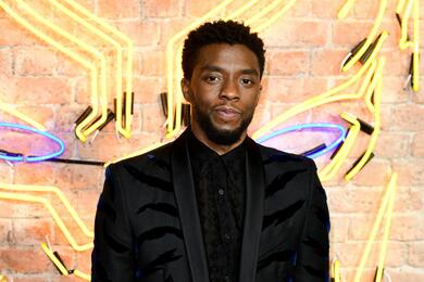 Chadwick Boseman in Black