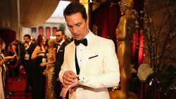 Actor Matthew Mcconaughey in Oscar Ceremony