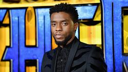 Chadwick Boseman in Black Suit