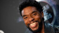 Chadwick Boseman Smile Face